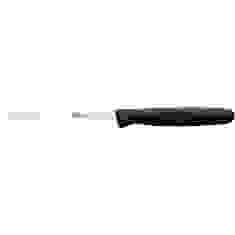 Kitchen knife Due Cigni Steak 110 mm. Black color