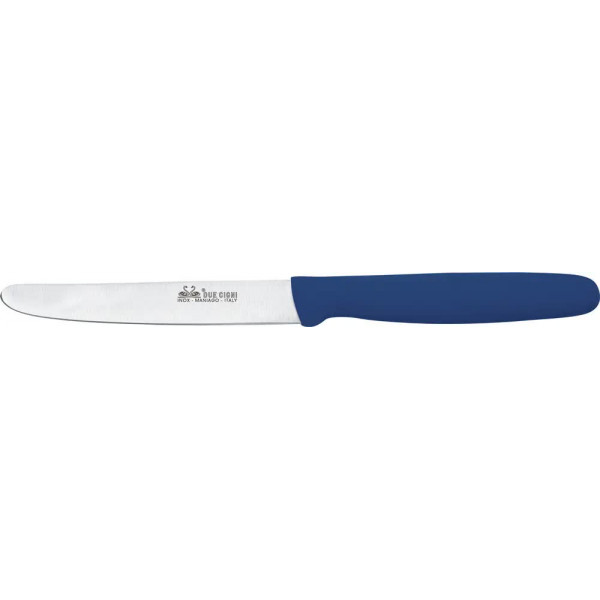 Кухонний ніж Due Cigni Table Knife 110 мм. колір синій