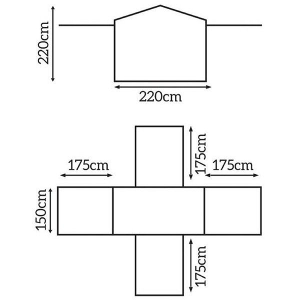 Палатка Rod Hutchinson Cabrio Cookhouse Deluxe