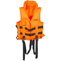 Жилет страхувальний X-Fish M 40-60kg зі свистком Жилет страхувальний X-Fish M 40-60kg зі свистком