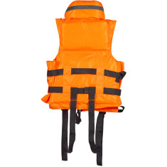 Жилет страхувальний X-Fish M 40-60kg зі свистком Жилет страхувальний X-Fish M 40-60kg зі свистком