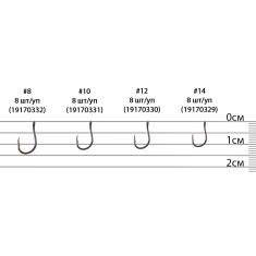 Гачок X-Fish Карась #10 (8 шт/уп)
