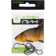 Гачок X-Fish Лин #6 (8 шт/уп)