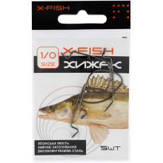Гачок X-Fish Хижак #1/0 (5 шт/уп)