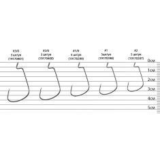 Гачок X-Fish Хижак #3/0 (3 шт/уп)