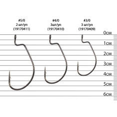 Гачок X-Fish Хижак Трофей #3/0 (3 шт/уп)