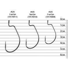 Гачок X-Fish Хижак Трофей #4/0 (3 шт/уп)