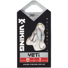 Балансир Viking Fishing Yeti Ice Jig 20mm 3.0g #11 Anchovy