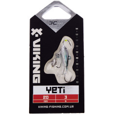 Балансир Viking Fishing Yeti Ice Jig 20mm 3.0g #14 Dark Mackerel