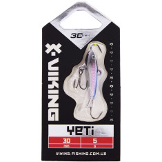 Балансир Viking Fishing Yeti Ice Jig 30mm 5.0g #1 Blue Glam