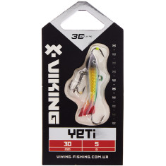 Балансир Viking Fishing Yeti Ice Jig 30mm 5.0g #2 Green Glam
