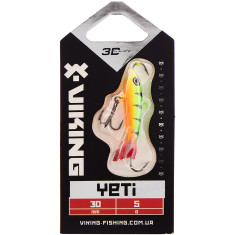 Балансир Viking Fishing Yeti Ice Jig 30mm 5.0g #4 Fire Perch