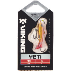 Балансир Viking Fishing Yeti Ice Jig 30mm 5.0g #8 Candle Flame