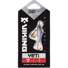 Балансир Viking Fishing Yeti Ice Jig 40mm 7.0g #1 Blue Glam