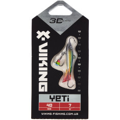 Балансир Viking Fishing Yeti Ice Jig 40mm 7.0g #2 Green Glam