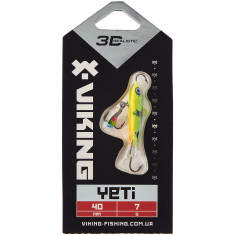 Балансир Viking Fishing Yeti Ice Jig 40mm 7.0g #5 Acid
