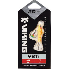 Балансир Viking Fishing Yeti Ice Jig 40mm 7.0g #6 Japanese School