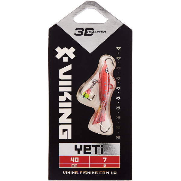 Балансир Viking Fishing Yeti 40mm 7g #7 Coral Trout