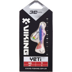 Балансир Viking Fishing Yeti Ice Jig 40mm 7.0g #9 Strange Perch
