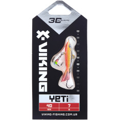 Балансир Viking Fishing Yeti Ice Jig 40mm 7.0g #10 Golden Dark