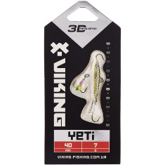 Балансир Viking Fishing Yeti Ice Jig 40mm 7.0g #13 Just Pike