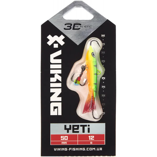 Балансир Viking Fishing Yeti 50mm 12g #4 Fire Perch