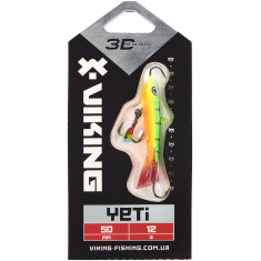 Балансир Viking Fishing Yeti Ice Jig 50mm 12.0g #4 Fire Perch
