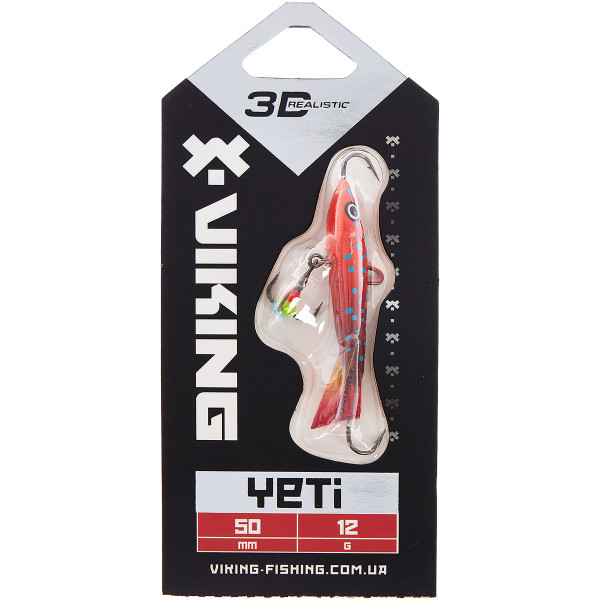 Балансир Viking Fishing Yeti 50mm 12g #7 Coral Trout