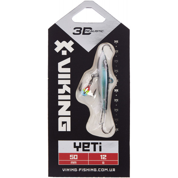 Балансир Viking Fishing Yeti 50mm 12g #14 Dark Mackerel