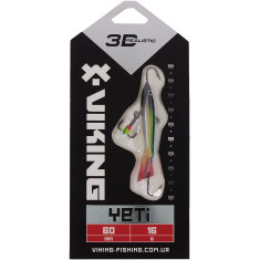 Балансир Viking Fishing Yeti Ice Jig 60mm 16.0g #2 Green Glam