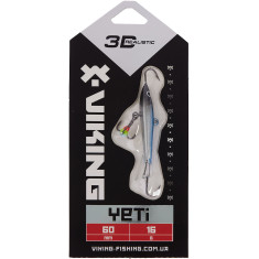 Балансир Viking Fishing Yeti Ice Jig 60mm 16.0g #3 Light Blue Glam