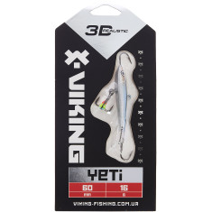 Балансир Viking Fishing Yeti Ice Jig 60mm 16.0g #11 Anchovy