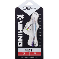 Балансир Viking Fishing Yeti Ice Jig 75mm 36.0g #11 Anchovy