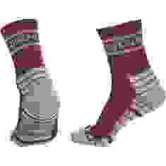Шкарпетки Viking Fishing Arvid 2XL(46-48) бордово-сірий