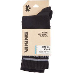 Носки Viking Fishing Magnus L(40-42) чорно-сірий