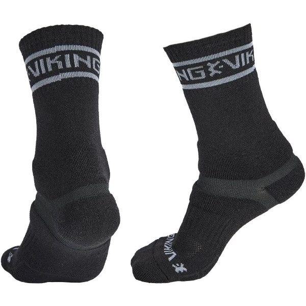Шкарпетки Viking Fishing Magnus 2XL(46-48) чорно-сірий