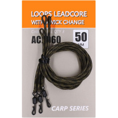 Лидкор Orange Life Loops leadcore QC с быстросъемным вертлюгом 50см (3шт/уп) Лидкор Orange Life Loops leadcore QC с быстросъемным вертлюгом 50см (3шт/уп)