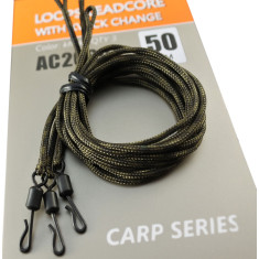 Лидкор Orange Life Loops leadcore QC с быстросъемным вертлюгом 50см (3шт/уп) Лидкор Orange Life Loops leadcore QC с быстросъемным вертлюгом 50см (3шт/уп)