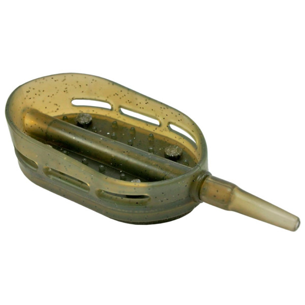 Кормушка Orange Boat Flat Method з вертлюгом № 4 100г