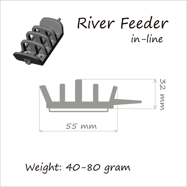 Кормушка Orange River Feeder 60г