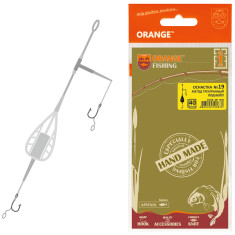 Монтаж Orange #19 Method Feeder Leadcore 30г (1шт/уп)