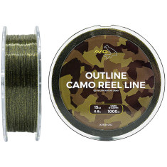 Леска Avid Carp Outline Camo Reel Line 1000m 0.28mm 10Lb/4.5kg