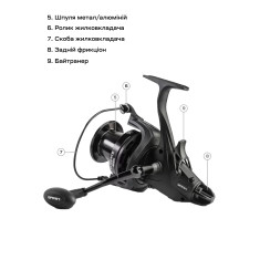 Катушка Brain Evidence 7000S 9+1BB