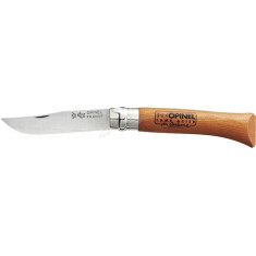 Knife Opinel No. 10 Carbone. Beech