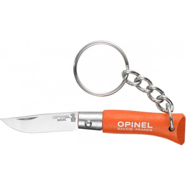 Нож Opinel Keychain №2 Inox. Цвет - оранжевый