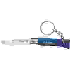 Ніж Opinel Keychain №4 Inox. Колір - синій