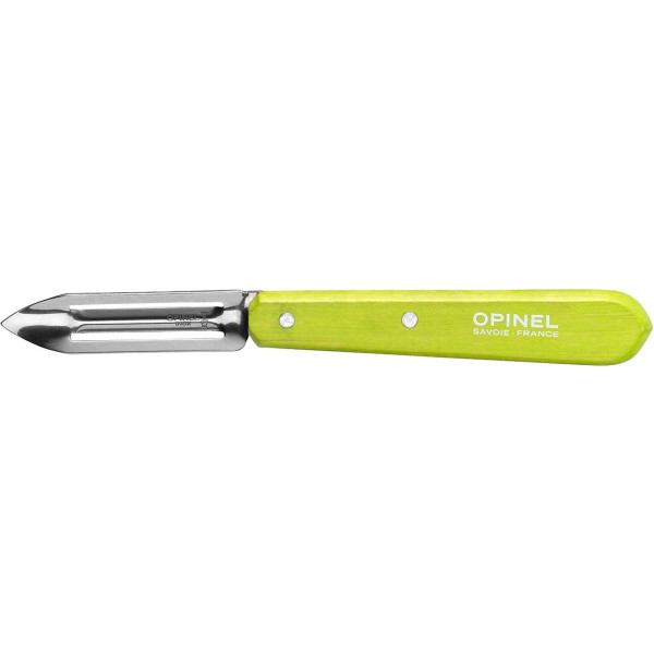 Ніж Opinel Peeler №115 Inox. Колір - салатовий