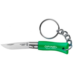 Ніж Opinel Keychain №2 Inox. Колір - зелений