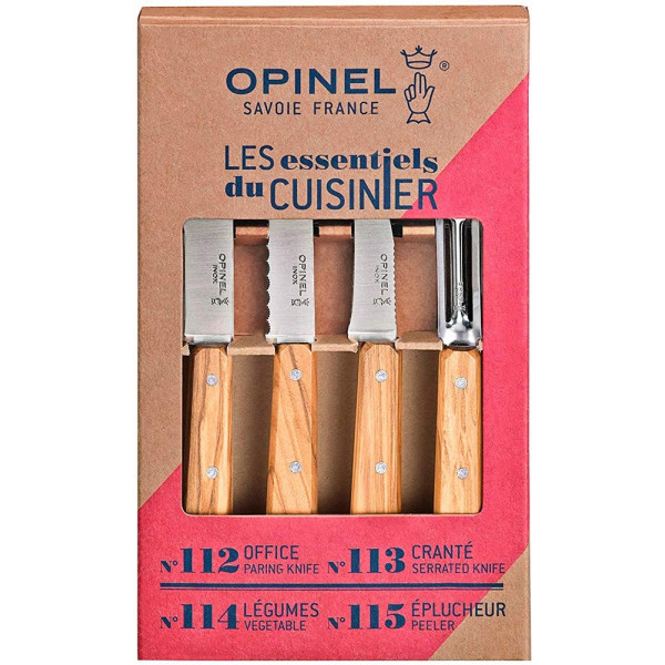 Набір ножів Opinel Les Essentiels Olive