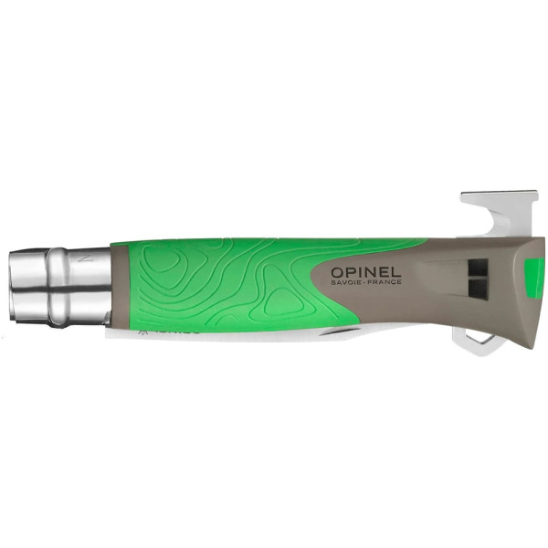 Ніж Opinel №12 Explore Tick Remover Green